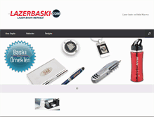 Tablet Screenshot of lazerbaski.com